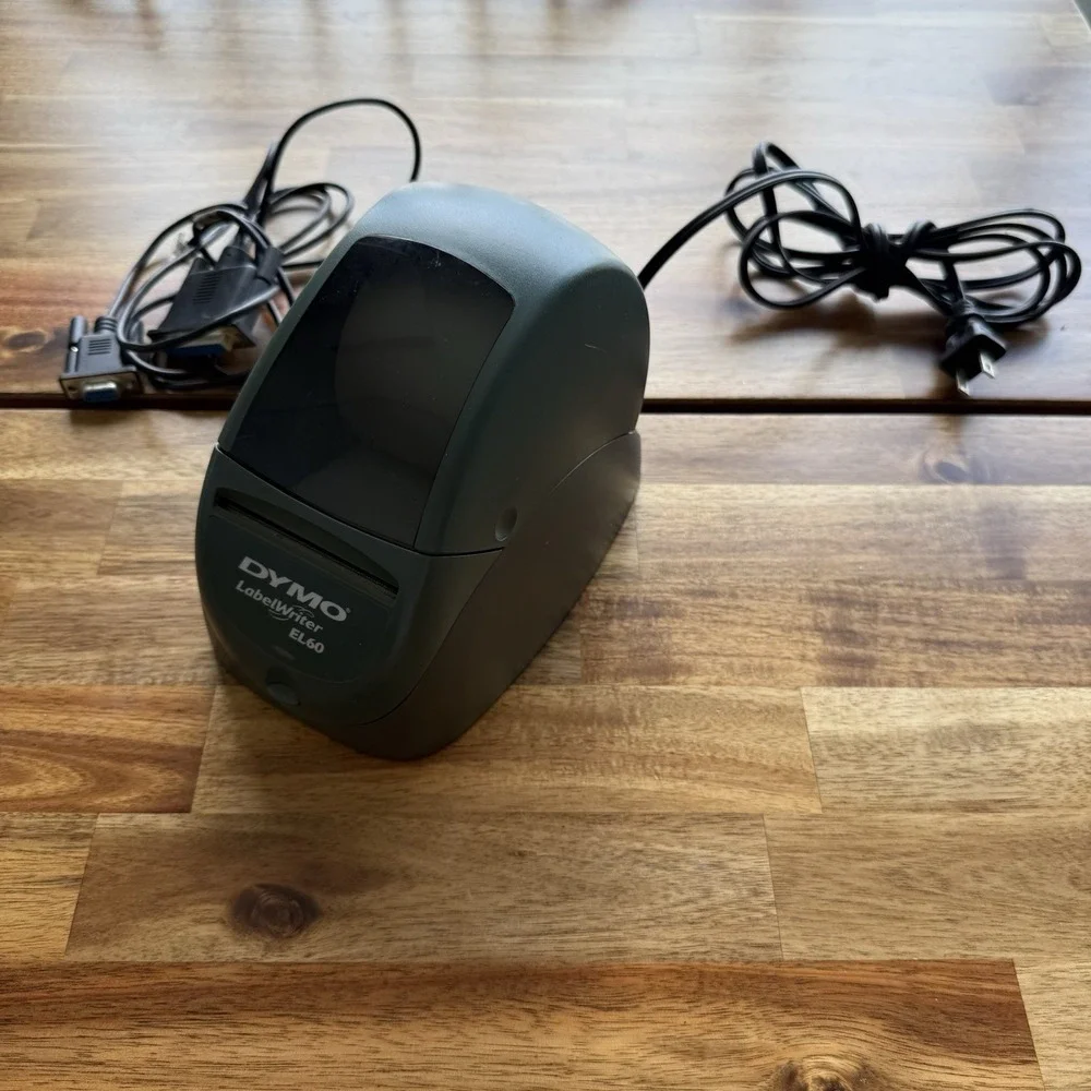 DYMO Label Writer EL60 90645 USB Thermal Printer B&W Working Tested‎ 10101 Port